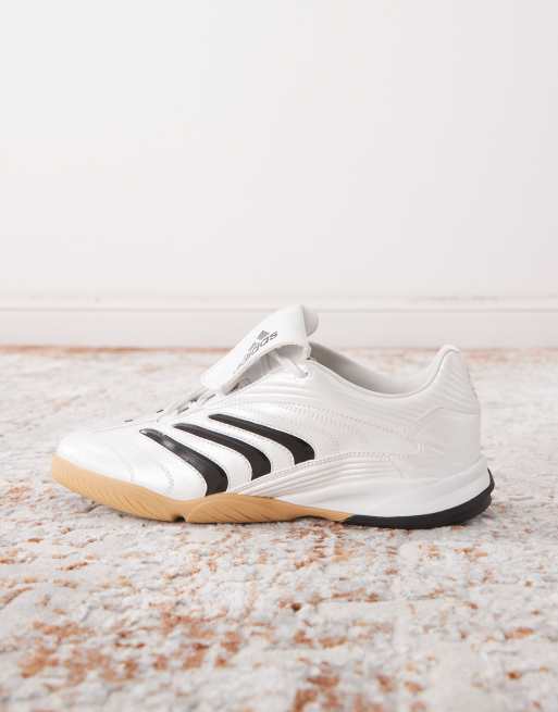 adidas Originals Predator Sala sneakers in metallic silver and black
