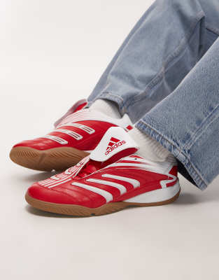 Originals - Predator Sala - Sneaker in Rot und Weiß Rot 37 1/3