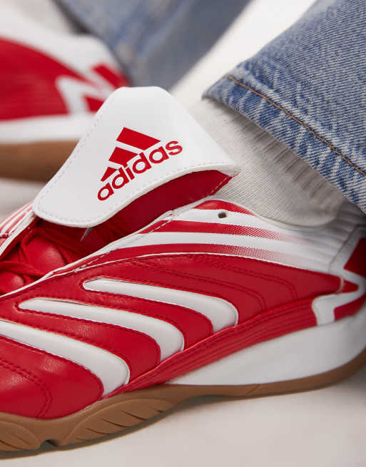 adidas Originals – Predator Sala – Sneaker in Rot und Weiß, 3 von 5