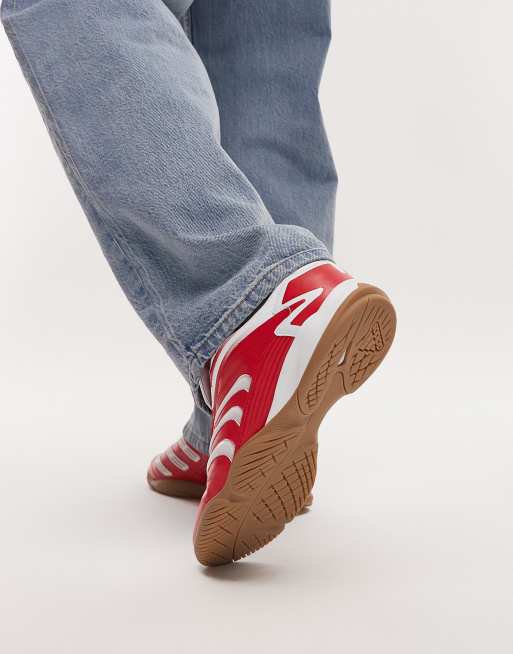 adidas Originals – Predator Sala – Sneaker in Rot und Weiß, 4 von 5