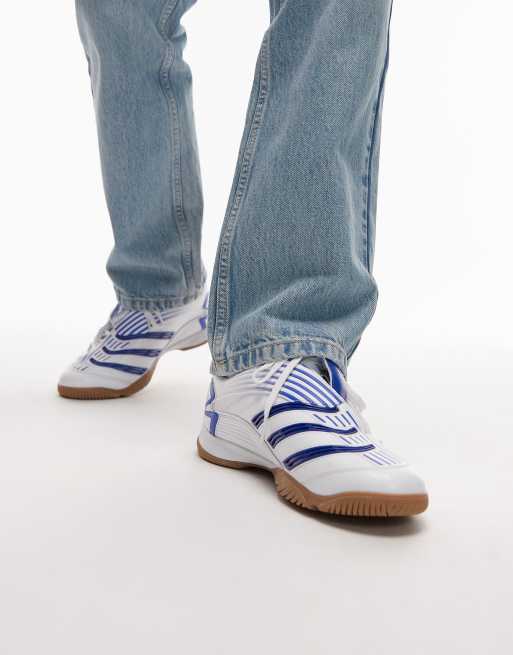 adidas Originals - Predator Sala - Sneakers bianche e blu, 5 di 5