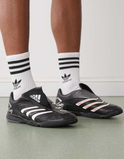 adidas Originals Predator Sala sneakers in black and silver | ASOS