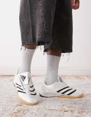 adidas Originals Predator Sala sneakers in metallic silver and black - view 1