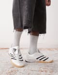 [adidas Originals] adidas Originals Predator Sala sneakers in metallic silver and black 41 1/3 SILVER