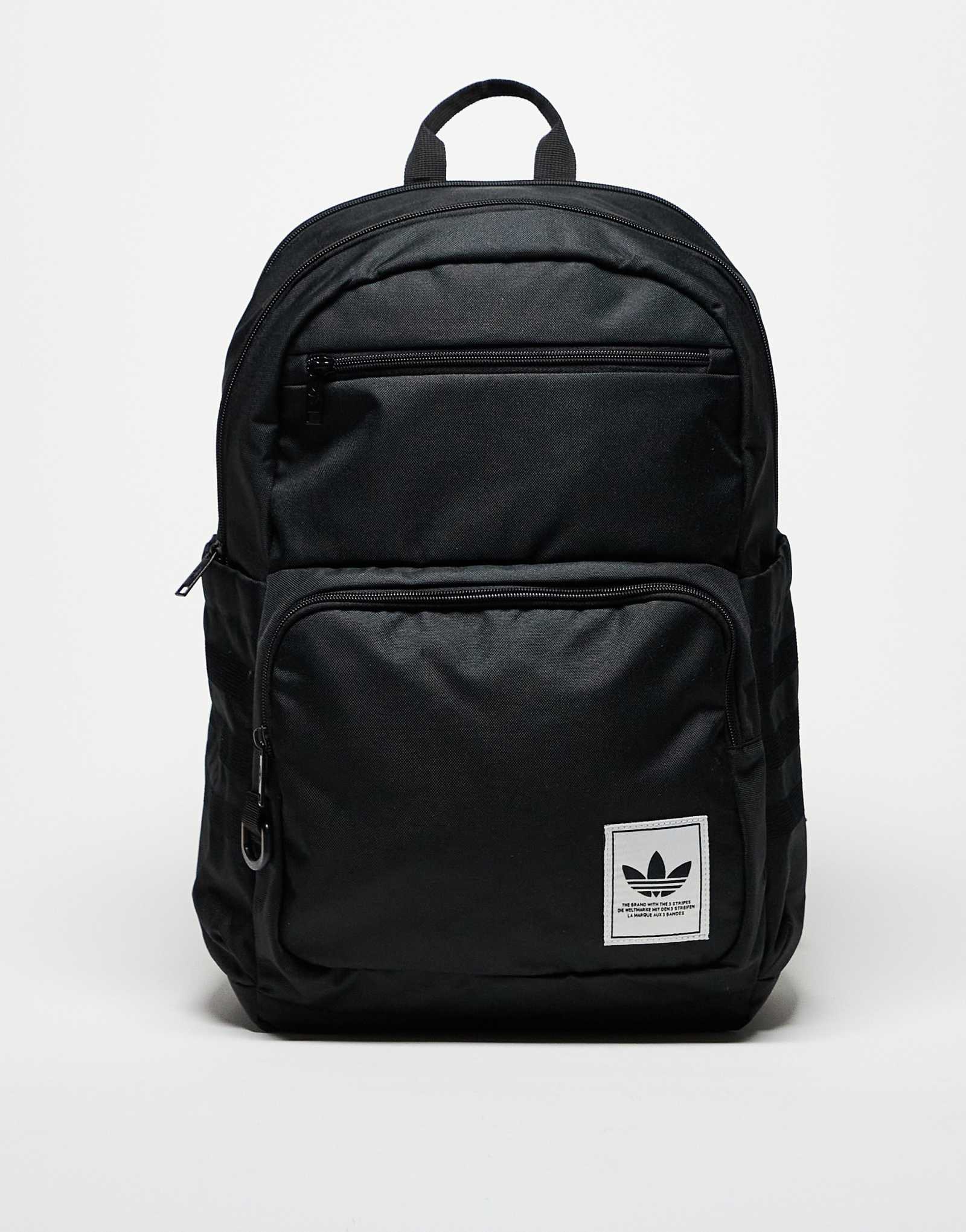 рюкзак adidas Originals Premise черного цвета