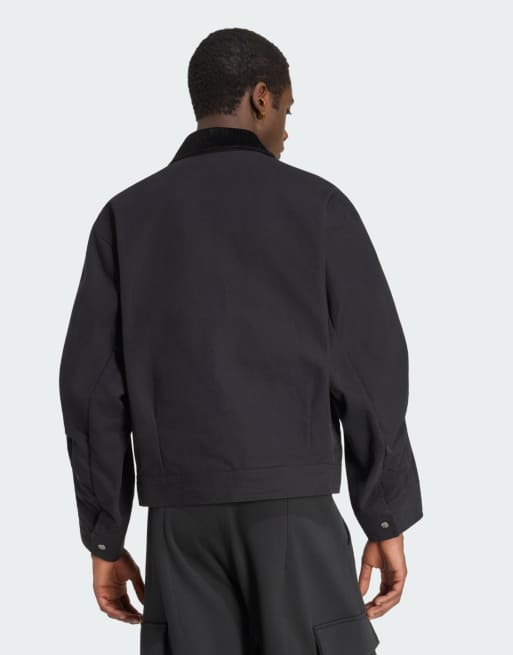 adidas Originals – Premium Essentials – Bomberjacke in Schwarz, 2 von 4