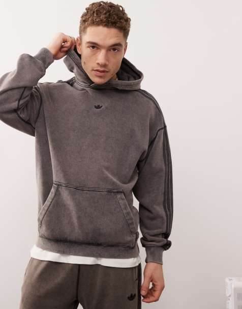 adidas Originals Premium – Essentials – Czarna bluza z kapturem - view 1