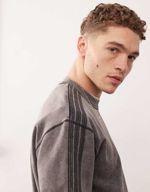 adidas Originals – Premium Essentials – Grå sweatshirt, 4 av 4