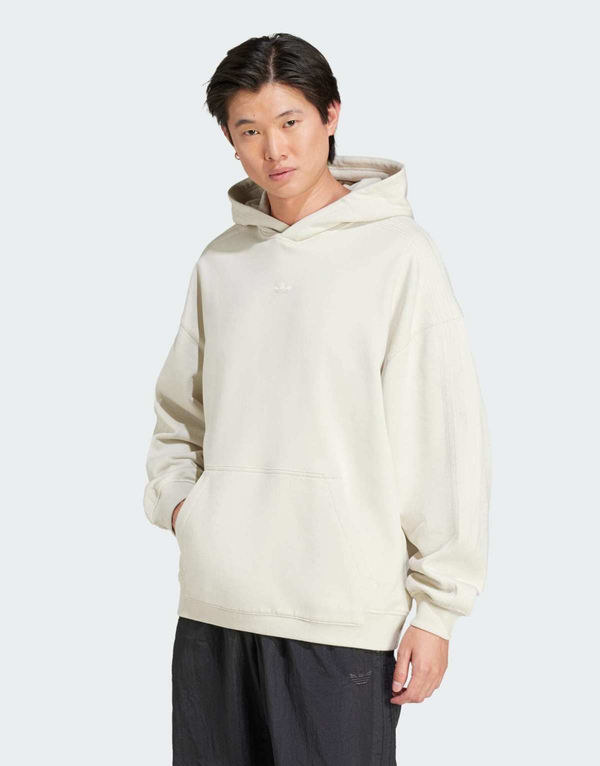 adidas Originals Premium essentials hoodie in alumina