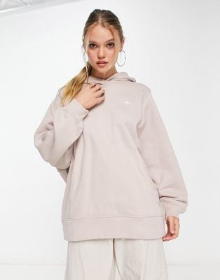 adidas Originals premium essentials hoodie in beige