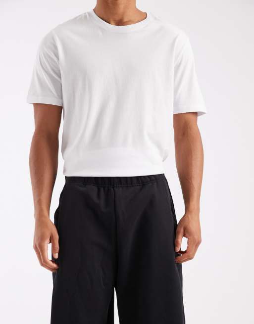 adidas Originals – Premium Essentials – Hose in Schwarz mit weitem, offenem Saum, 4 von 5
