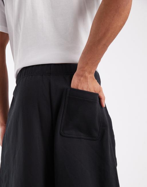 adidas Originals – Premium Essentials – Hose in Schwarz mit weitem, offenem Saum, 5 von 5
