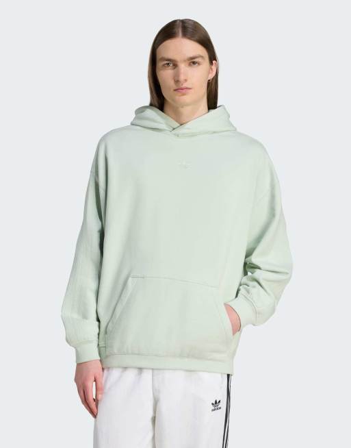 adidas Originals – Premium Essentials – Jasnozielona bluza z kapturem