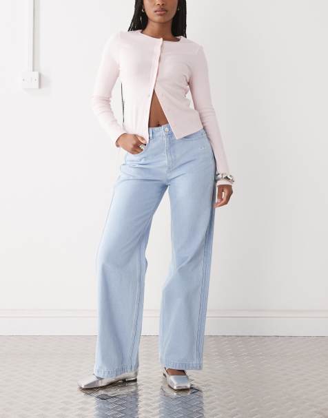 adidas Originals Premium Essentials jeans in light blue - view 1