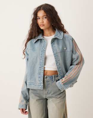 adidas Originals - Premium Essentials - Jeansjacke-Marineblau