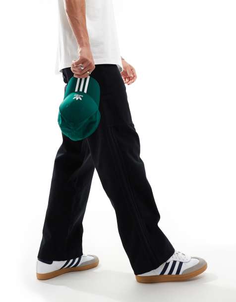 adidas Originals - Premium Essentials - Joggers cargo neri in twill - view 1