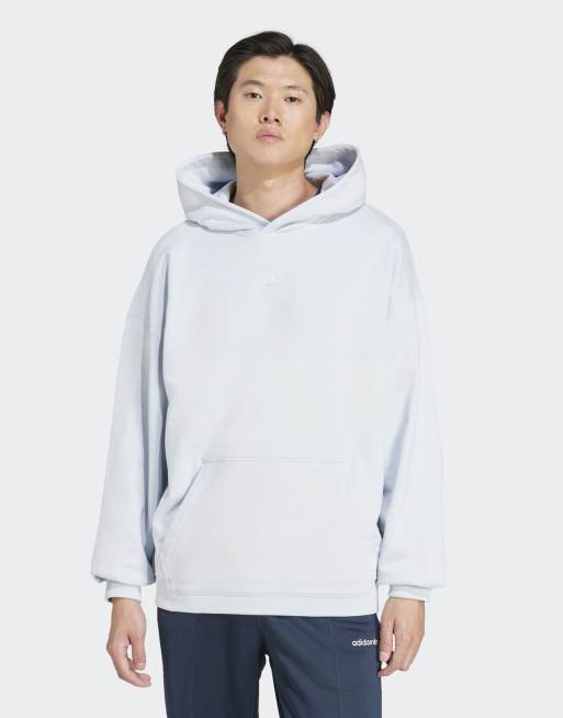 adidas Originals – Premium Essentials – Kapuzenpullover in Halo Blue