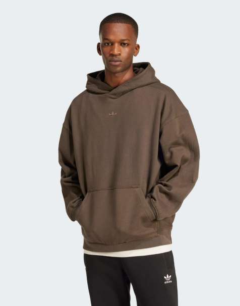 adidas Originals – Premium Essentials – Kapuzenpullover in Schatten-Olivgrün - view 1