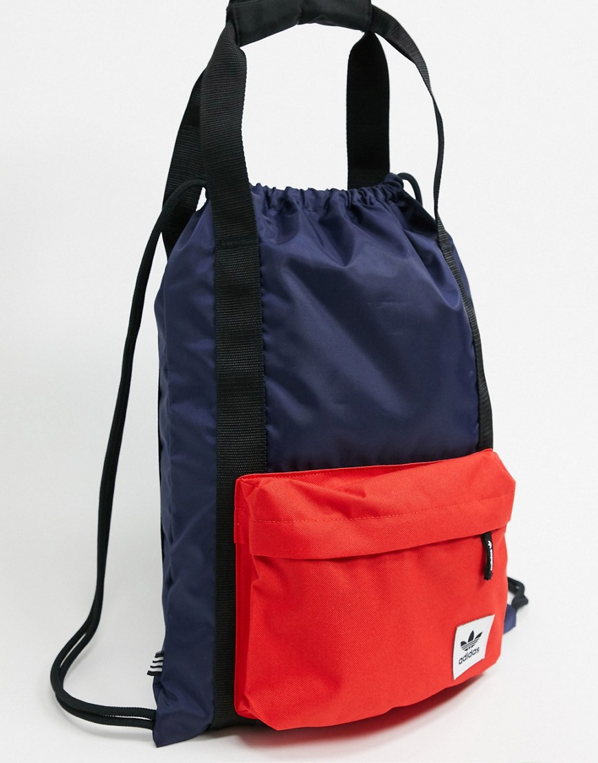Adidas Originals Premium Essentials modern gympack in collegiate navy-Multi