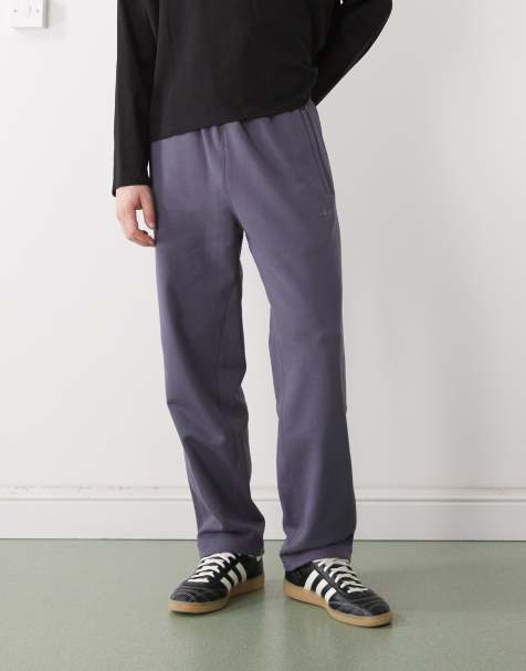 adidas Originals Premium essentials open hem pants in grey - view 1