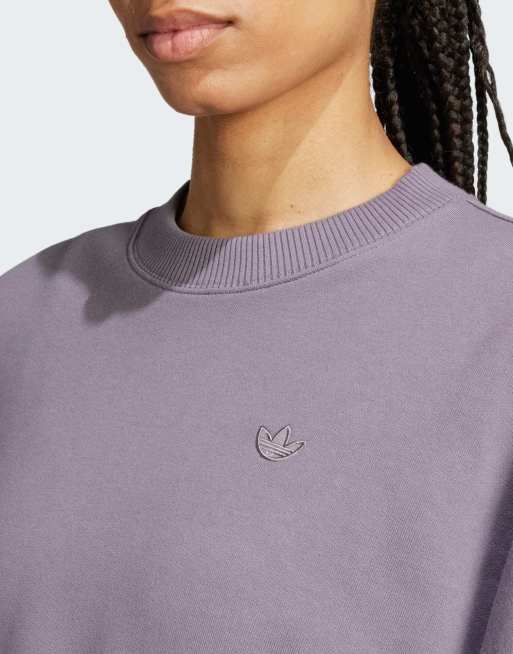 Brand Adidas Crew Neck Sweatshirt Adidas Trefoil Sweatshirt