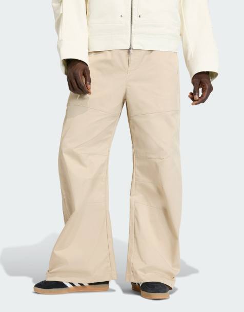 adidas Originals - Premium Essentials - Pantaloni a fondo ampio kaki pietra - view 1