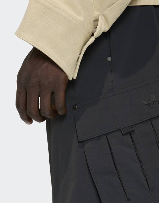 adidas Originals - Premium Essentials - Short long utilitaire - Noir, 3 de 4