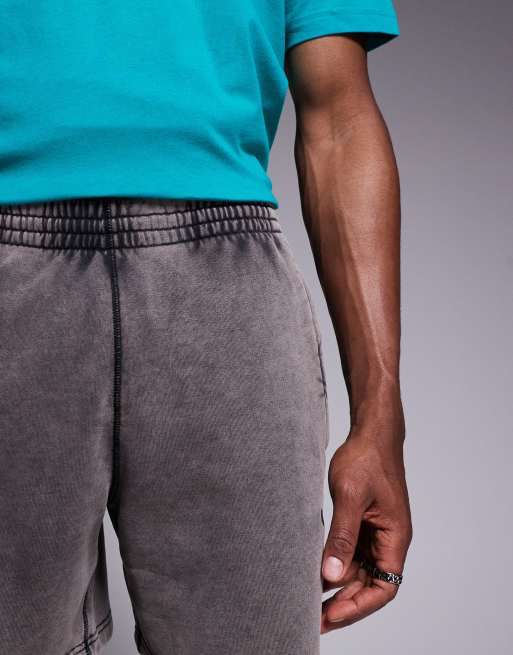adidas Originals Premium Essentials shorts in grey wash, 5 of 5