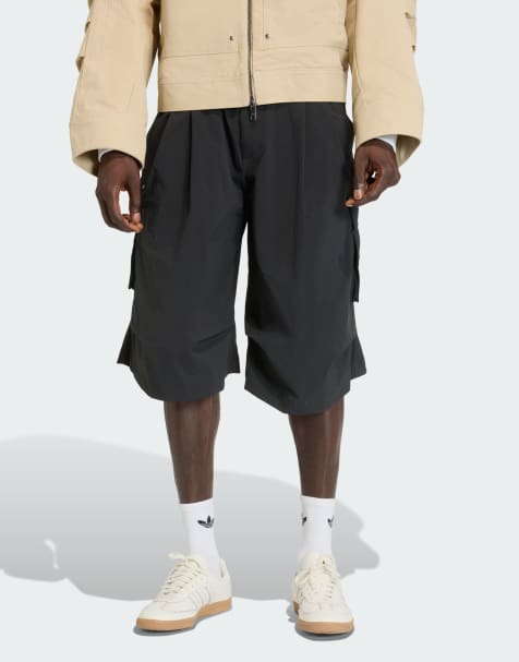 adidas Originals - Premium Essentials - Sorte lange utility-shorts - view 1