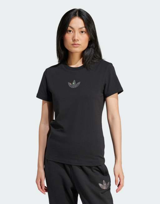 adidas Originals Premium Essentials t-shirt in black | ASOS