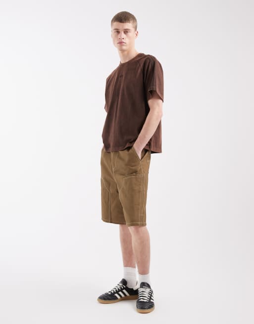 adidas Originals – Premium Essentials – T-Shirt in verwaschenem Kaffeebraun, 2 von 5