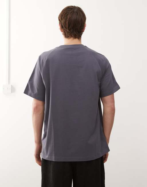 adidas Originals Premium essentials tee in grey, 3 of 5