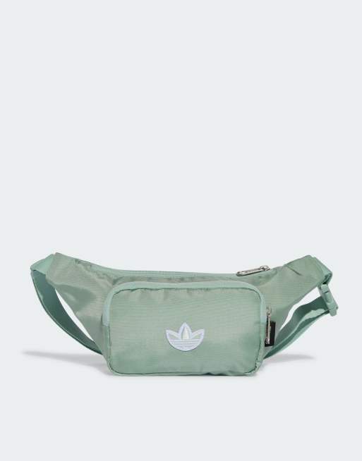 adidas Originals – Premium Essentials – Zielona saszetka nerka