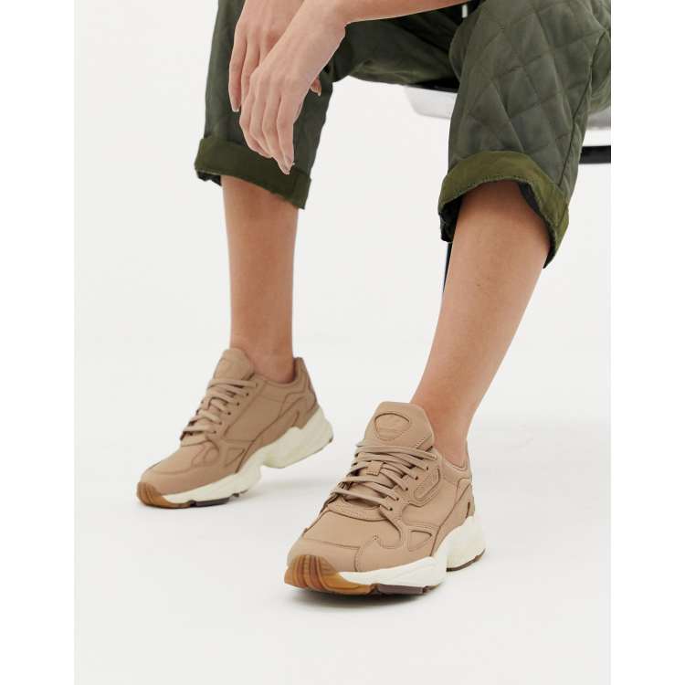 Adidas falcon store homme beige