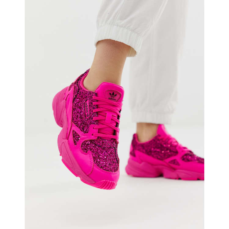 Adidas shoes neon outlet pink