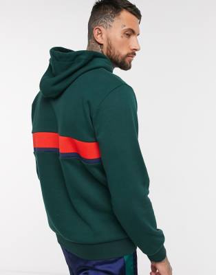 adidas originals premium samstag hoodie in green