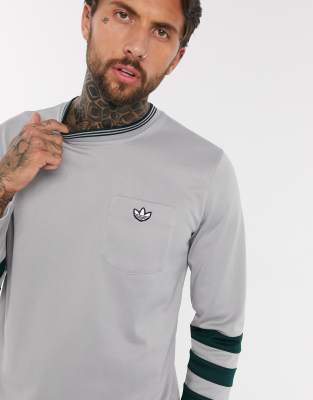 adidas grey long sleeve