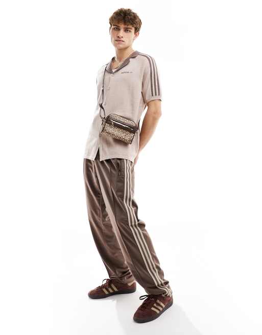 adidas Vintage 90s Adidas 3 Stripe Athletic Nylon Pants Size Small