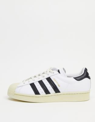 adidas originals superstar 80s all white trainers