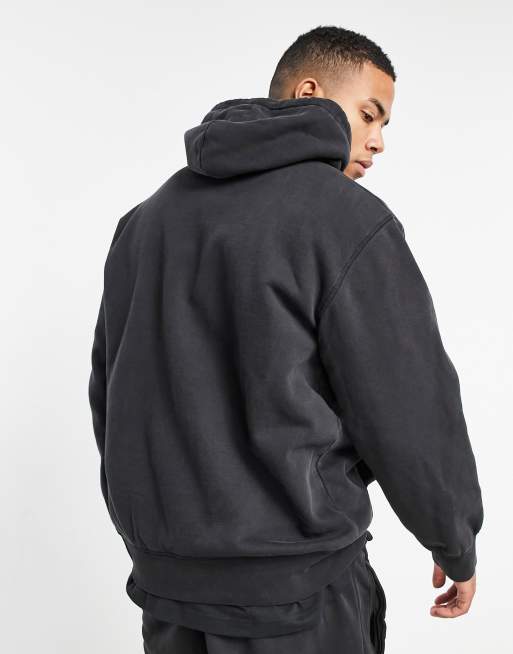 Adidas originals overdyed premium sweatshirt with chest logo in pin hot sale