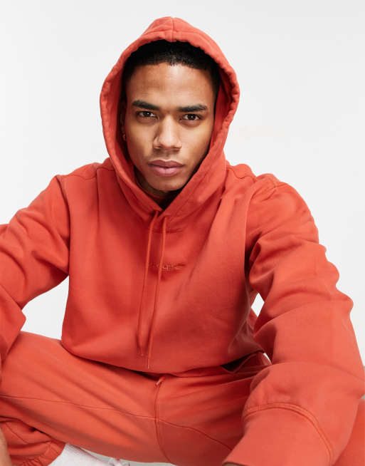 Adidas originals orange store hoodie