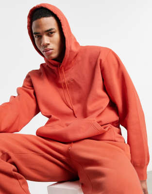 burnt orange adidas hoodie