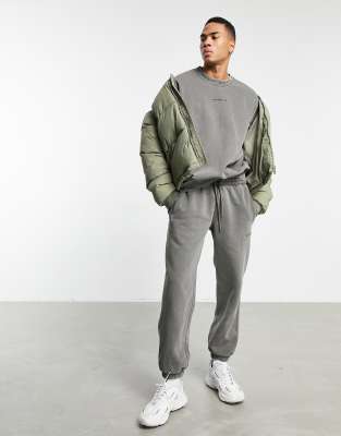 adidas olive green joggers