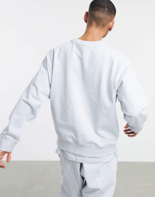 adidas Originals Premium sweatshirt in haloblauw deel van co