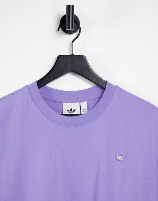 Light purple hot sale adidas shirt