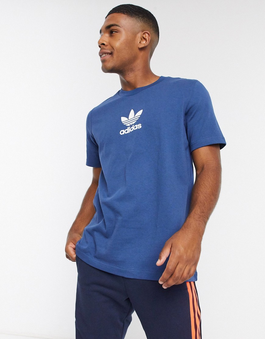 Adidas Originals Premium t-shirt in night marine-Blue