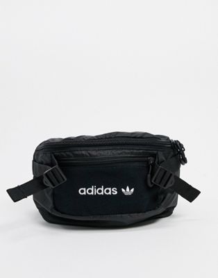 adidas black bum bag