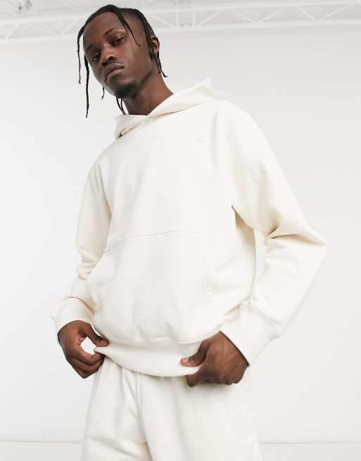 materiale Fjord øje adidas Originals premium unisex hoodie co-ord in off-white | ASOS