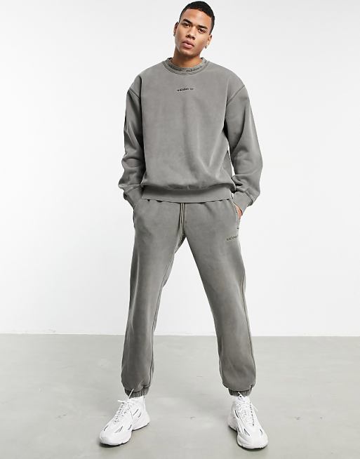 adidas Originals - 'Premiums Sweats' - Jogger surteint - Vert ... adidas Originals - 'Premiums Sweats' - Jogger surteint - Vert ...