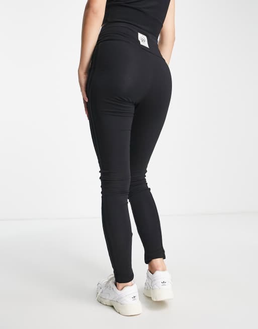 Adidas Adidas, Women's Black & White Leggings